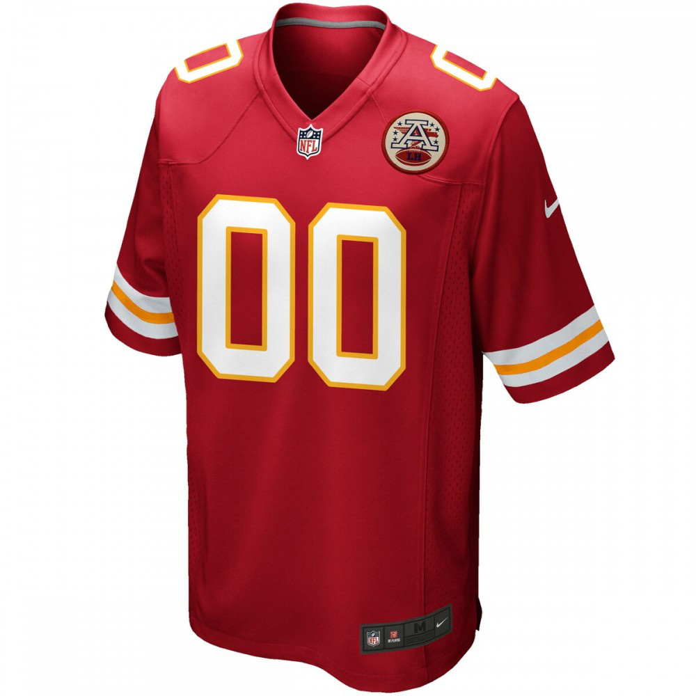 Kansas City Chiefs Nike Custom Game Jersey - Red-Profan Arena
